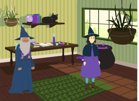 Vrajitoarea cea buna Vrajitoarea cea buna